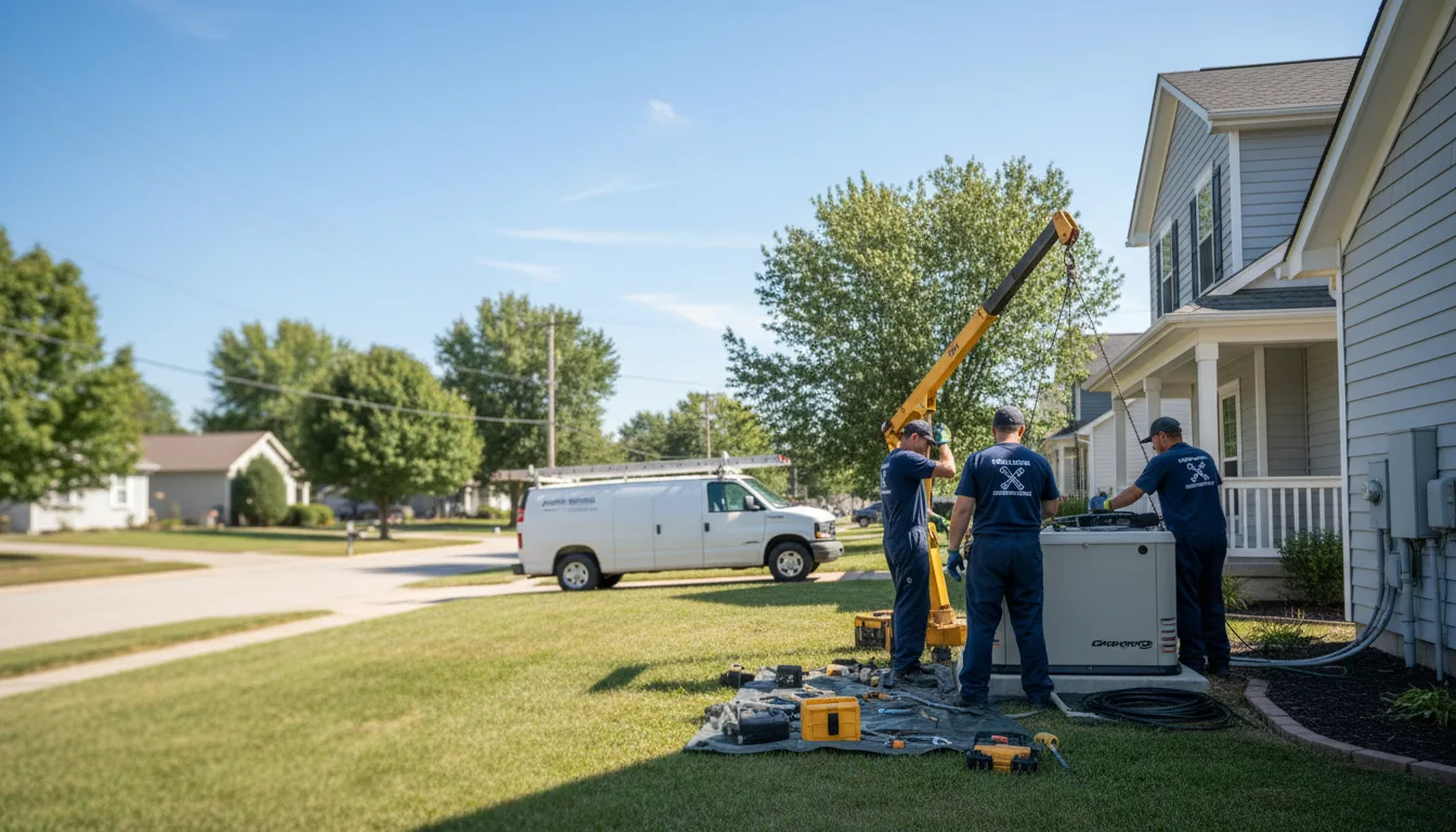 Generator Installation in Oakwood, IL near me